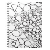 Abstrakte digitale Arbeit Notizblock (Vorderseite)