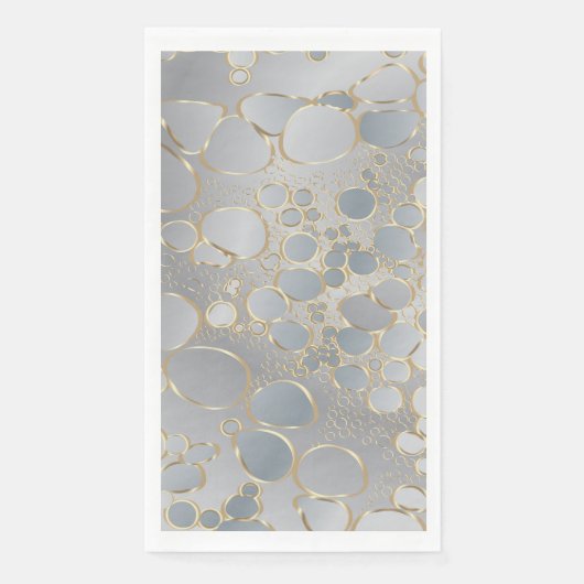 Abstrakte digitale Arbeit Serviette (Vorderseite)