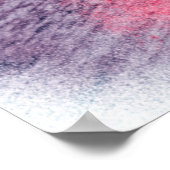 Abstrakte digitale Gitarrenmalerei, abstrakt, Poster (Ecke)