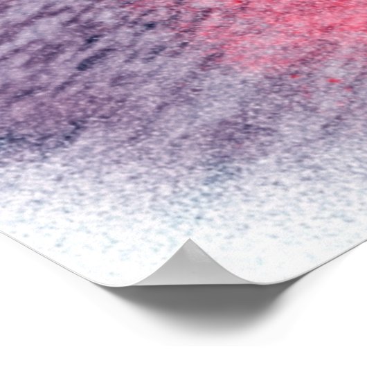 Abstrakte digitale Gitarrenmalerei, abstrakt, Poster (Ecke)