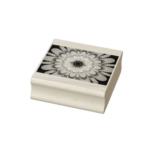 Abstrakte digitale Kunst Gummistempel (Stempel)