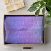 Abstrakte digitale Kunst mit einem Farbverlauf  Seidenpapier (Geschenk)