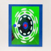 Abstrakte digitale Kunst Puzzle (Vertikal)