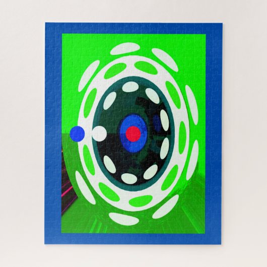 Abstrakte digitale Kunst Puzzle (Vertikal)