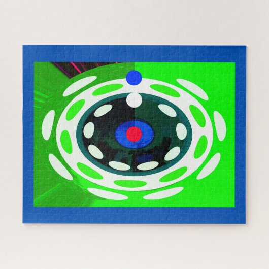 Abstrakte digitale Kunst Puzzle (Horizontal)