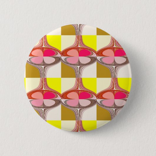 abstrakte digitale Kunstwerke  Button (Vorderseite)