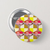 abstrakte digitale Kunstwerke  Button (Vorne & Hinten)