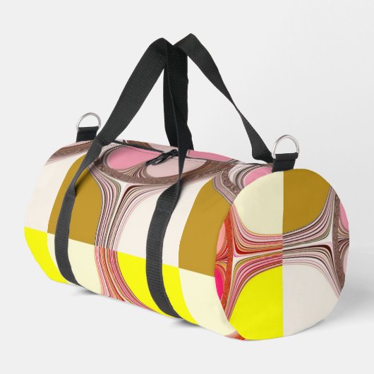 abstrakte digitale Kunstwerke  Duffle Bag (Linke Seite)