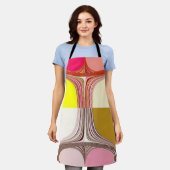 abstrakte digitale Kunstwerke  Schürze (Getragen)