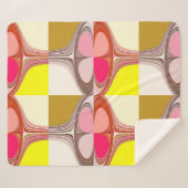 abstrakte digitale Kunstwerke  Sherpadecke (Vorderseite (Horizontal))