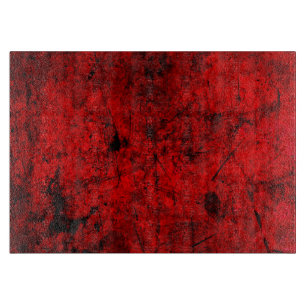 Abstrakte Digitalgrafik in Red Black Grunge Schneidebrett