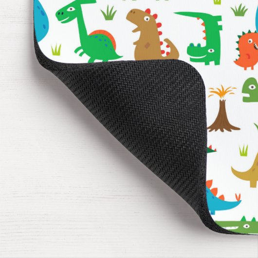 Abstrakte Dinosaurier Mousepad (Ecke)