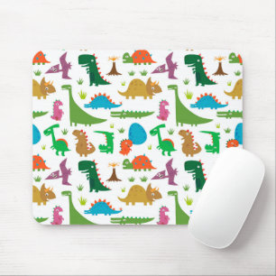 Abstrakte Dinosaurier Mousepad
