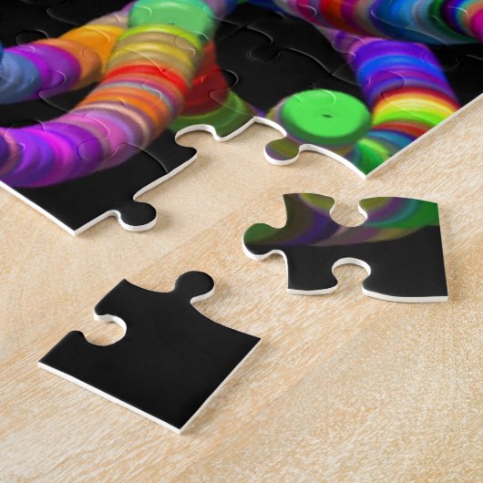 Abstrakte DNA Puzzle (Seite)