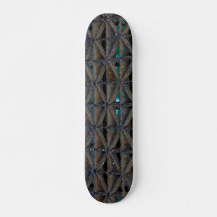 Abstrakte Dnutzbrücke Skateboard