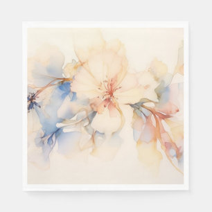 Abstrakte Dogwood-Blume Serviette