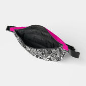 Abstrakte Doodles Bauchtasche (Offen)