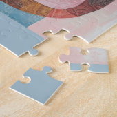 Abstrakte Doppelblase Puzzle (Seite)
