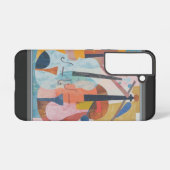 Abstrakte Doppelblase Samsung Galaxy Hülle (Rückseite (Horizontal))