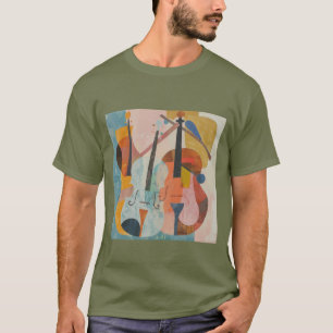 Abstrakte Doppelblase T-Shirt