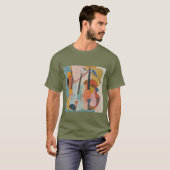 Abstrakte Doppelblase T-Shirt (Vorne ganz)