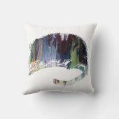 Abstrakte Dormouse-Silhouette Kissen (Rückseite)