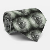 Abstrakte Drahtmaske Krawatte (Gerollt)