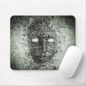 Abstrakte Drahtmaske Mousepad (Mit Mouse)