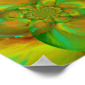 Abstrakte Dreamo-Trippy-Moderne Kunst Poster (Ecke)