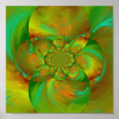 Abstrakte Dreamo-Trippy-Moderne Kunst Poster (Vorne)