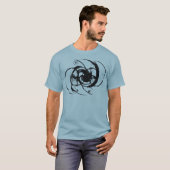 Abstrakte Drehung T-Shirt (Vorne ganz)
