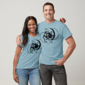 Abstrakte Drehung T-Shirt (Unisex)