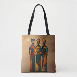 Abstrakte Drei Weisen Tasche