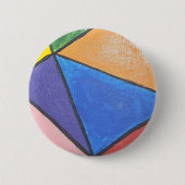 Abstrakte Dreiecke Button (Vorderseite)