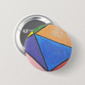Abstrakte Dreiecke Button (Vorne & Hinten)