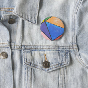 Abstrakte Dreiecke Button