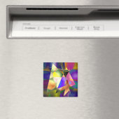Abstrakte Dreiecke Magnet (In Situ (Geschirrspüler))