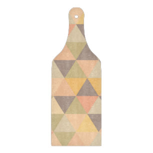 Abstrakte Dreiecke Moderne Fassgeometrie Schneidebrett