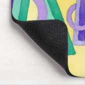 Abstrakte Dreiecke Mousepad (Ecke)