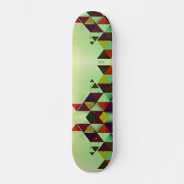 Abstrakte Dreiecke-Skateboard Skateboard