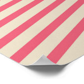 Abstrakte Dreiecke: Vintager geometrischer Hinterg Poster (Ecke)