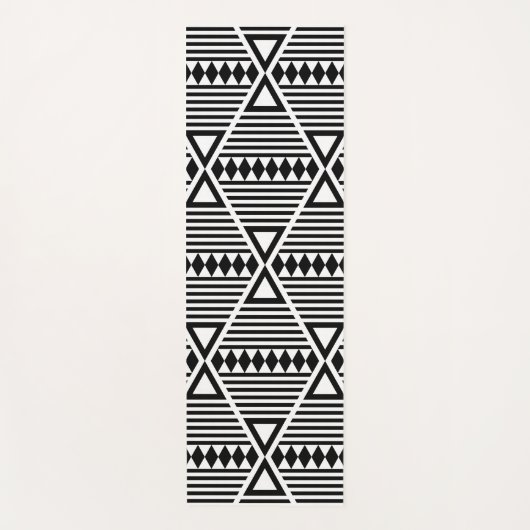 abstrakte Dreiecke Yogamatte (Vorderseite)