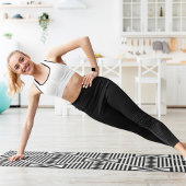 abstrakte Dreiecke Yogamatte