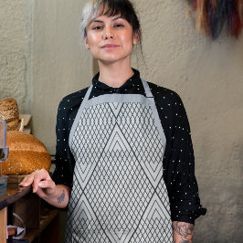 Abstrakte Dreieckslinien Schürze