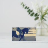 Abstrakte Dressur Visitenkarte (Stehend Vorderseite)