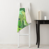 Abstrakte Dschungeldecke Sherpadecke (Beispiel)