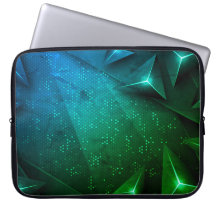 Abstrakte dunkelgröne polygonale Formen Textur