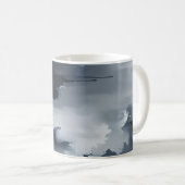 Abstrakte Dunkelheit Kaffeetasse (VorderseiteRechts)