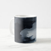 Abstrakte Dunkelheit Kaffeetasse (Vorderseite Links)