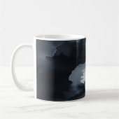 Abstrakte Dunkelheit Kaffeetasse (Links)